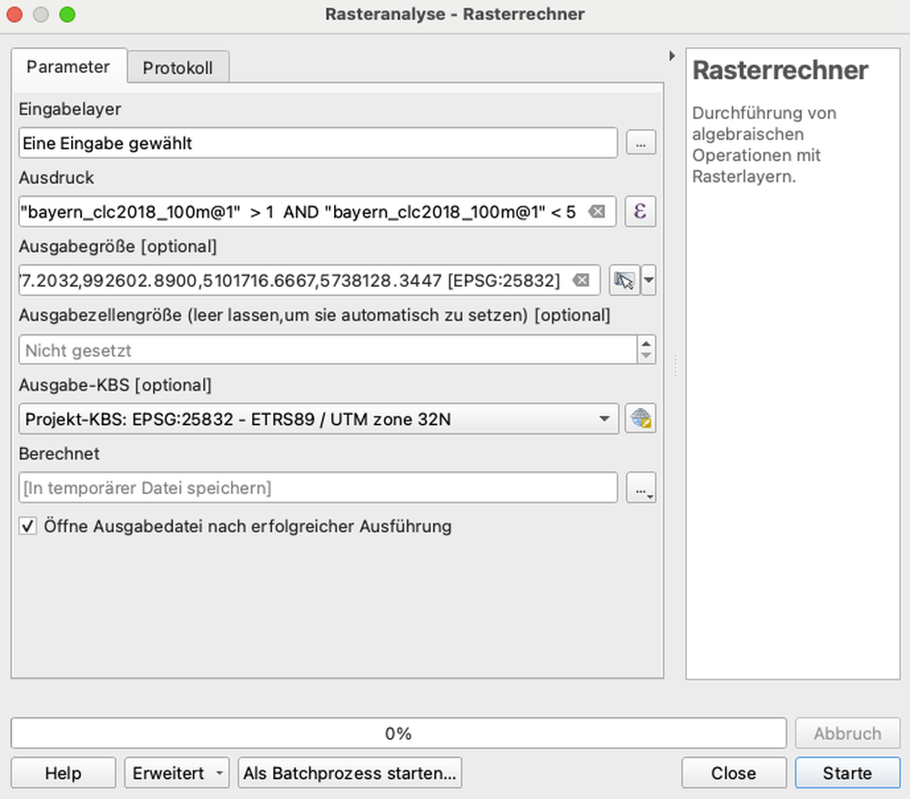 qgis, raster