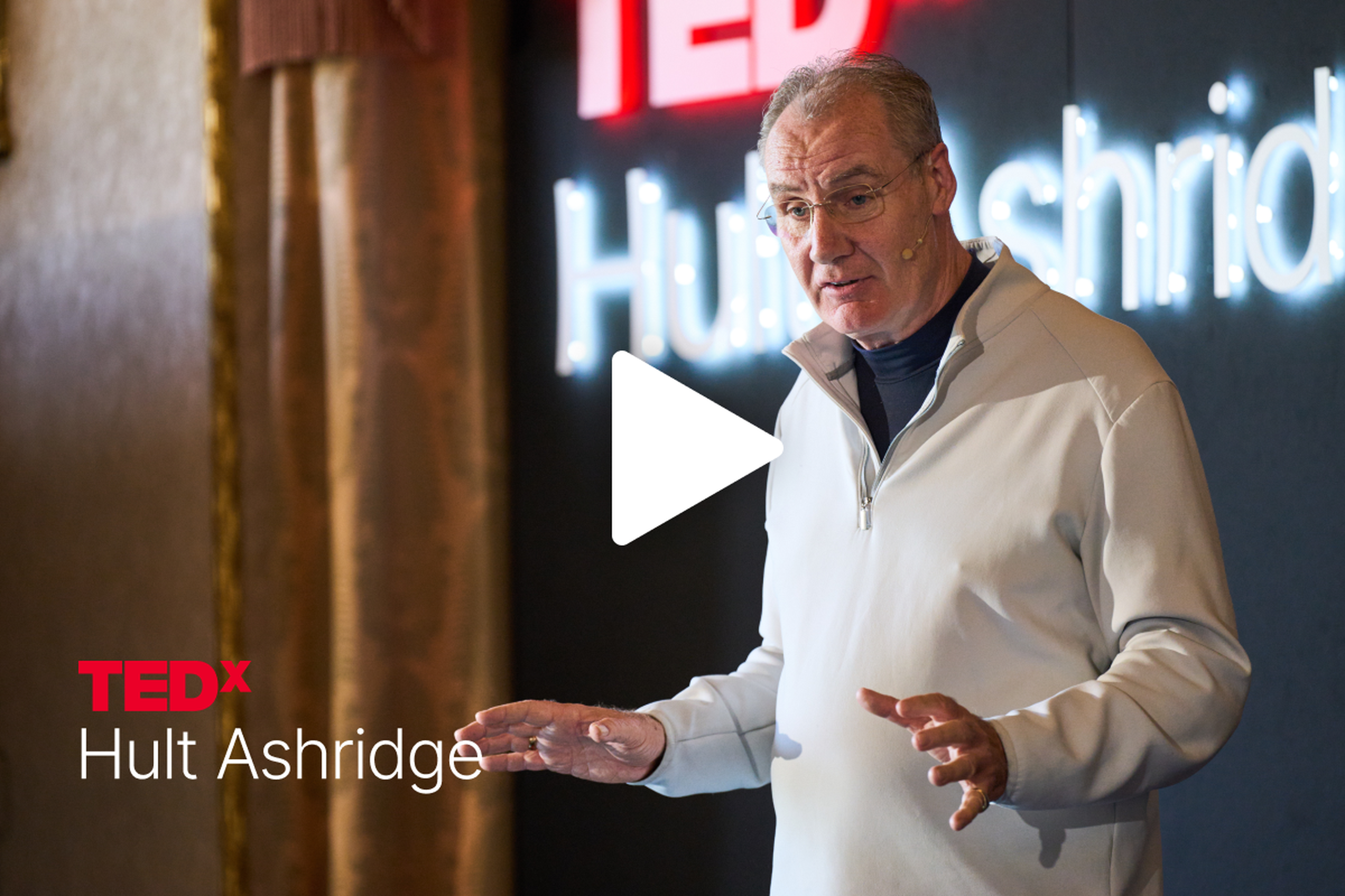 John Neal speaking at TEDx Hult Ashridge