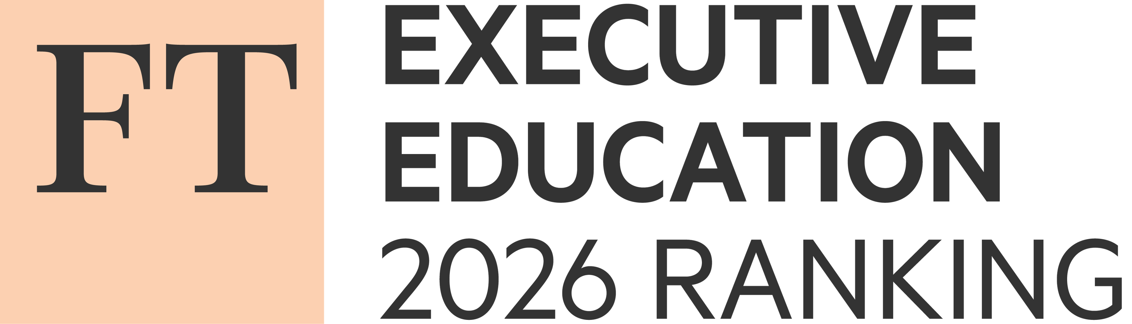 FT Executive Education Ranking 2026
