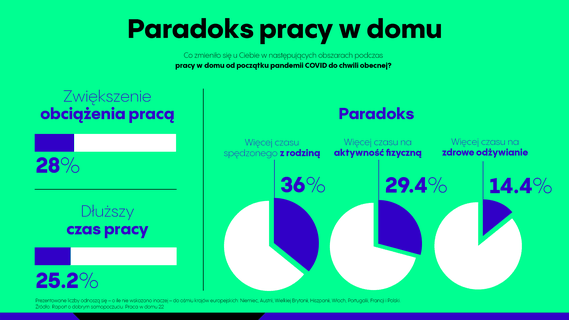 Raport o dobrym samopoczuciu: Praca w domu 2022