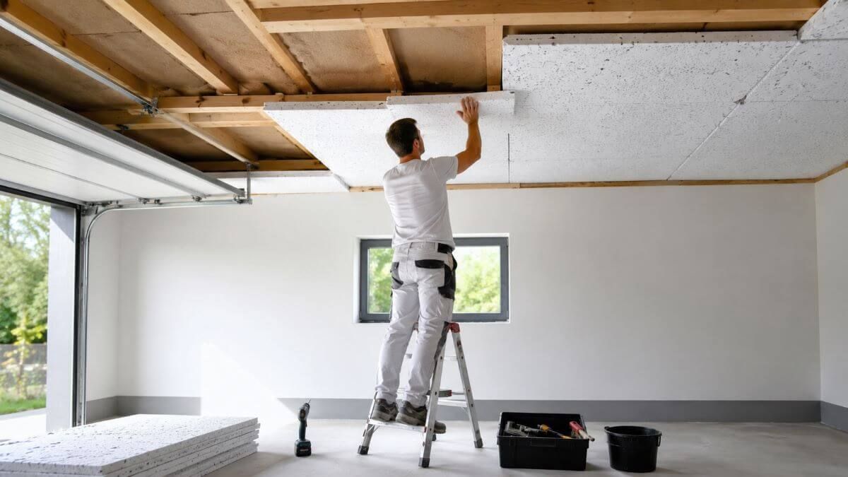 isolation plafond garage