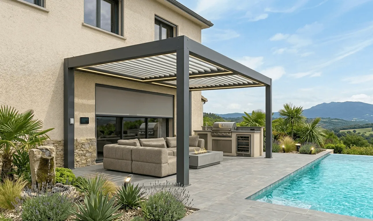 Pergola premium bioclimatique Technitoit