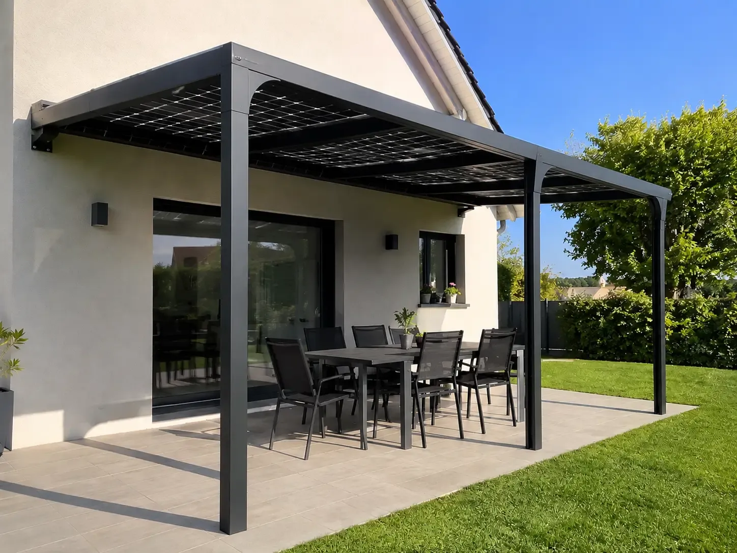 Pergola Maïko photovoltaique Technitoit