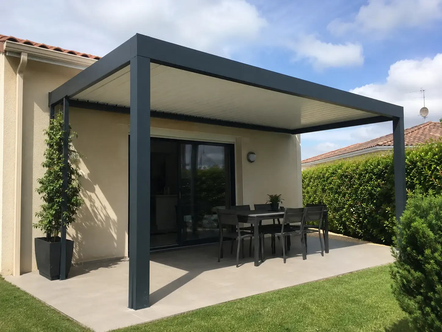Pergola adossée standard Maïko Technitoit