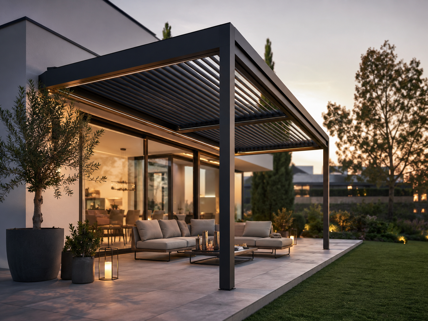 Pergola bioclimatique Technitoit