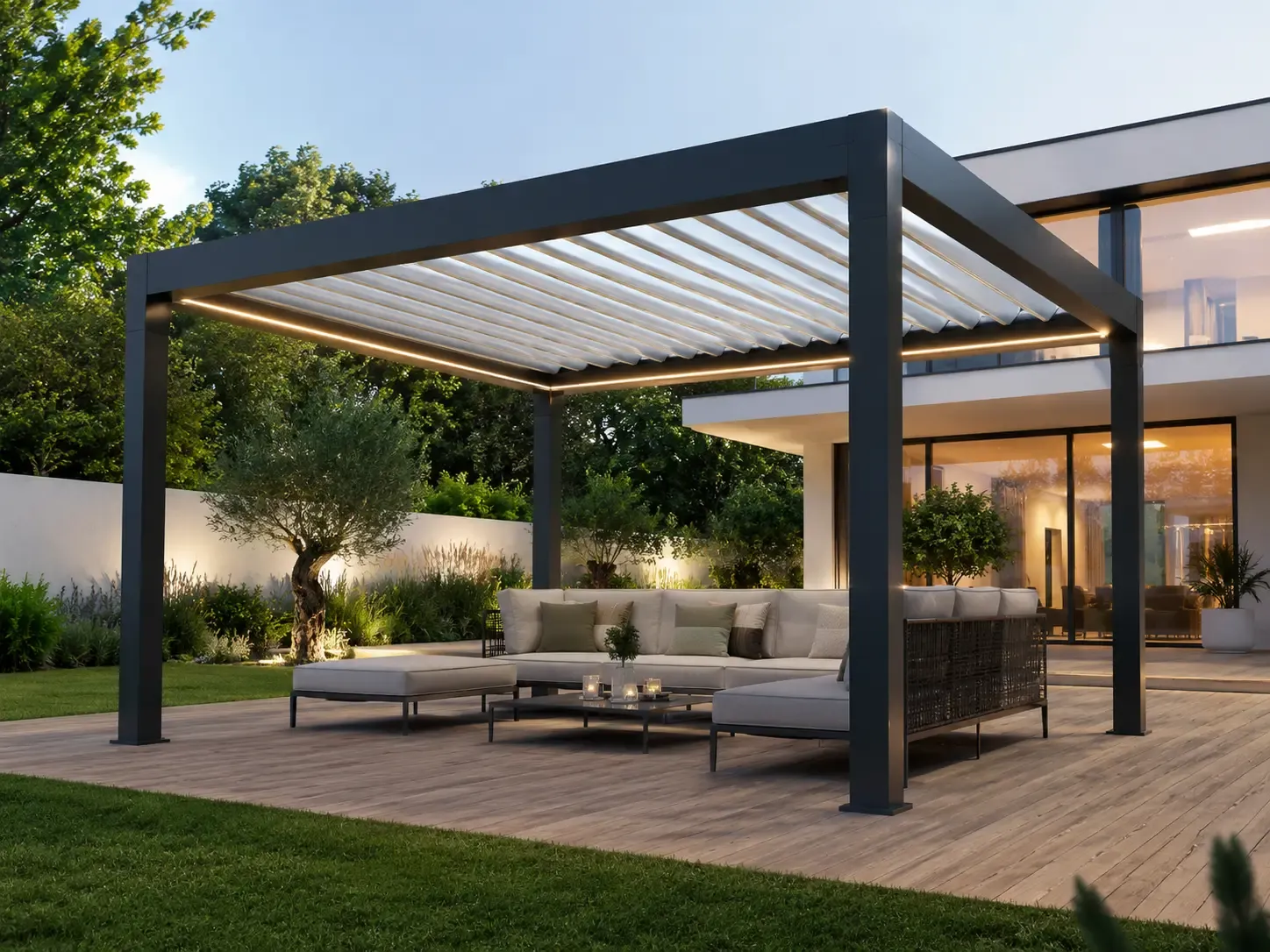 Pergola autoportée Maïko Technitoit