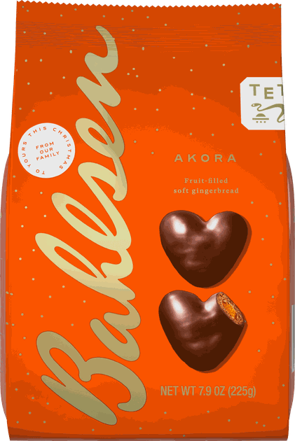 Bahlsen Akora Dark | Gingerbread hearts - Bahlsen