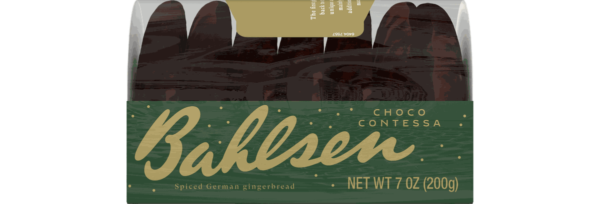 Bahlsen Choco Contessa | Bahlsen Gingerbread - Bahlsen
