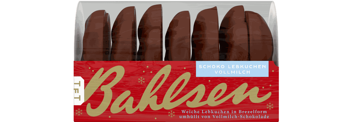 Bahlsen Schoko Lebkuchen Vollmilch | Weihnachtsgebäck - Bahlsen