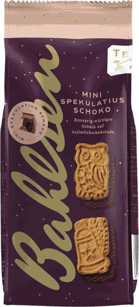 Bahlsen Mini Spekulatius Schoko | Weihnachtskekse - Bahlsen