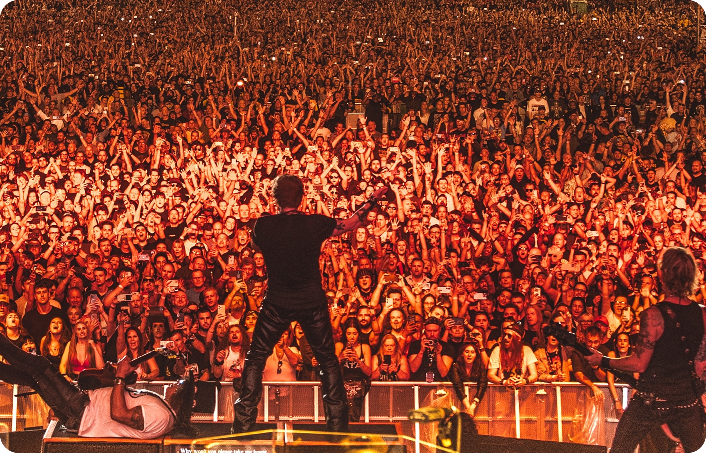 Most Photographed Artists at Wembley Stadium Ranked