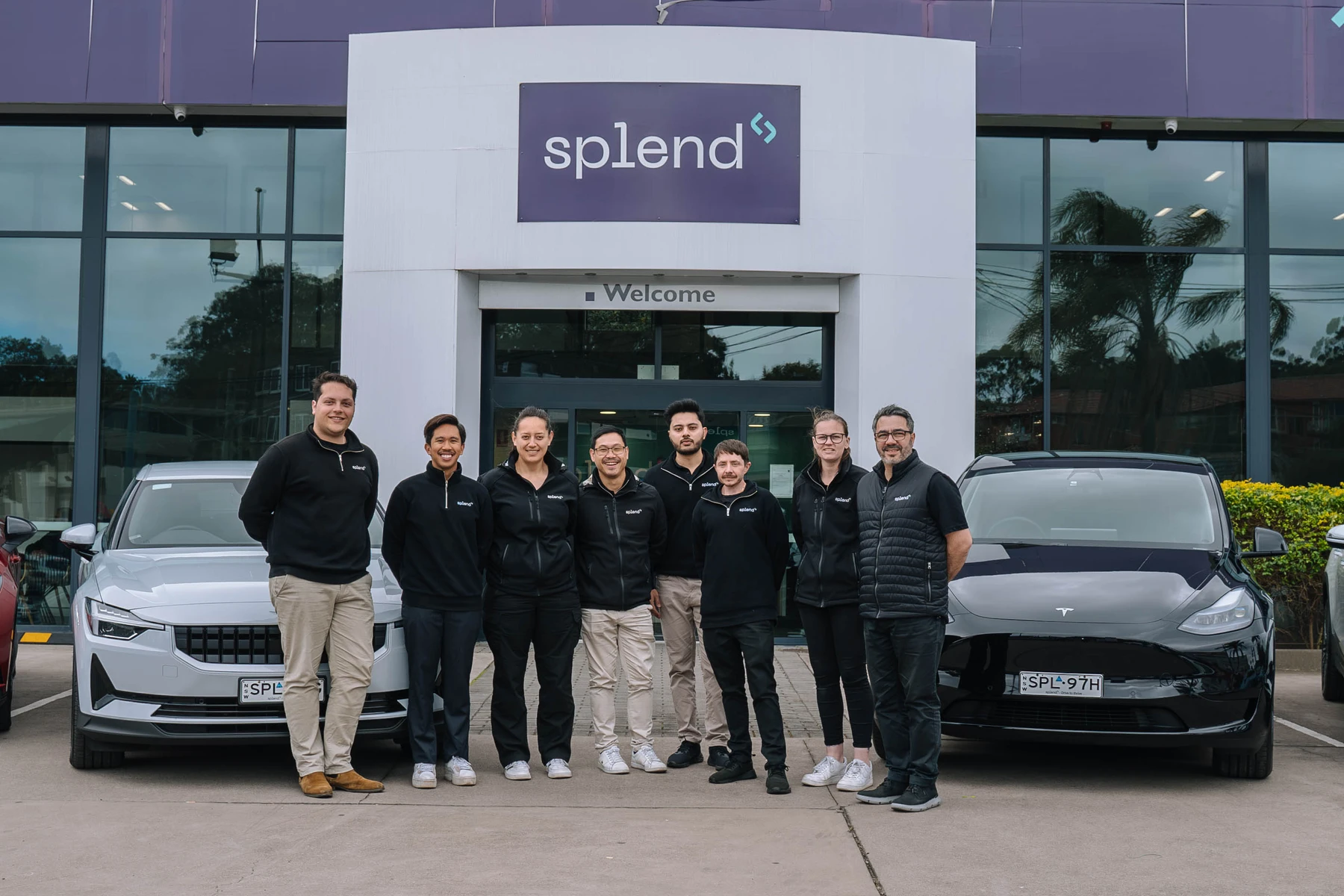 Splend Staff outsidfe Haberfield Hub