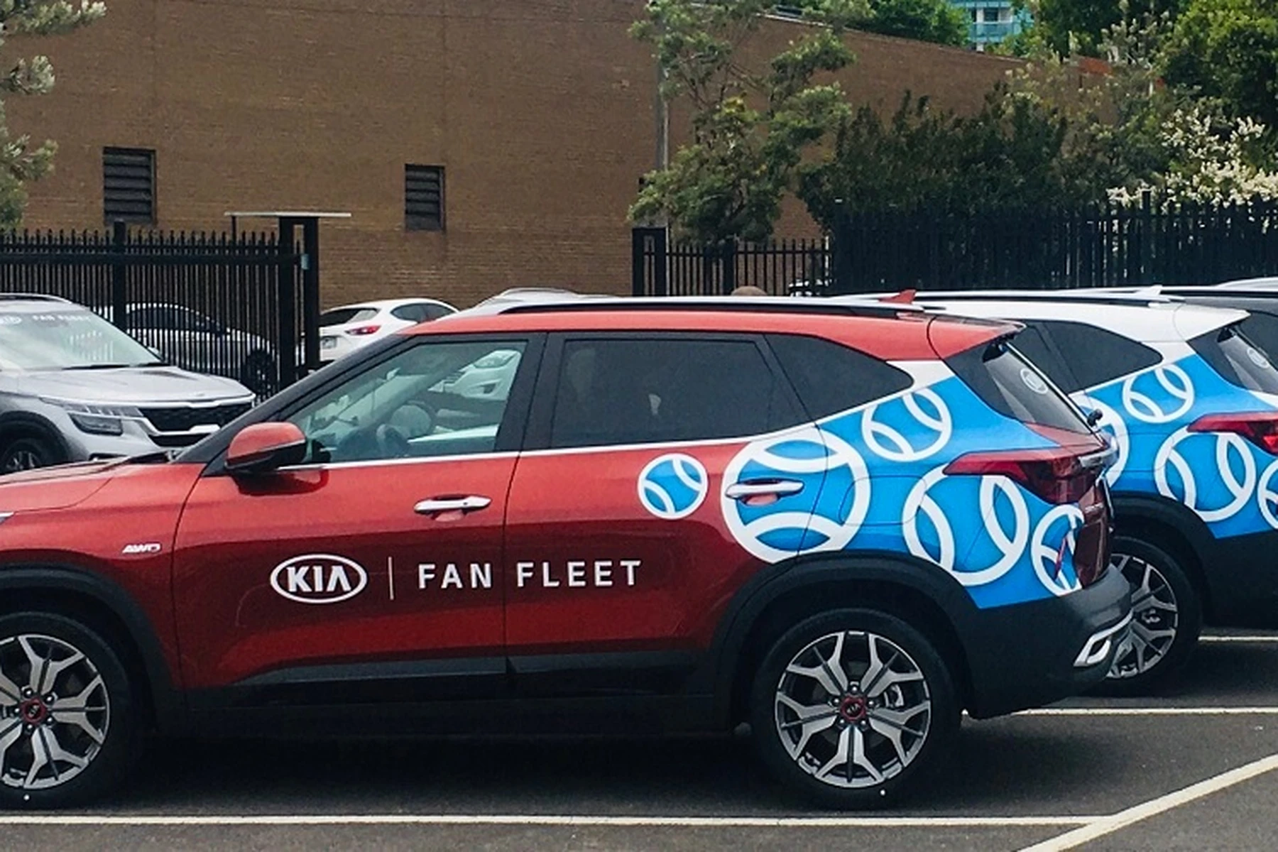 Kia Seltos Uber Fan Fleet Australian Open 2020