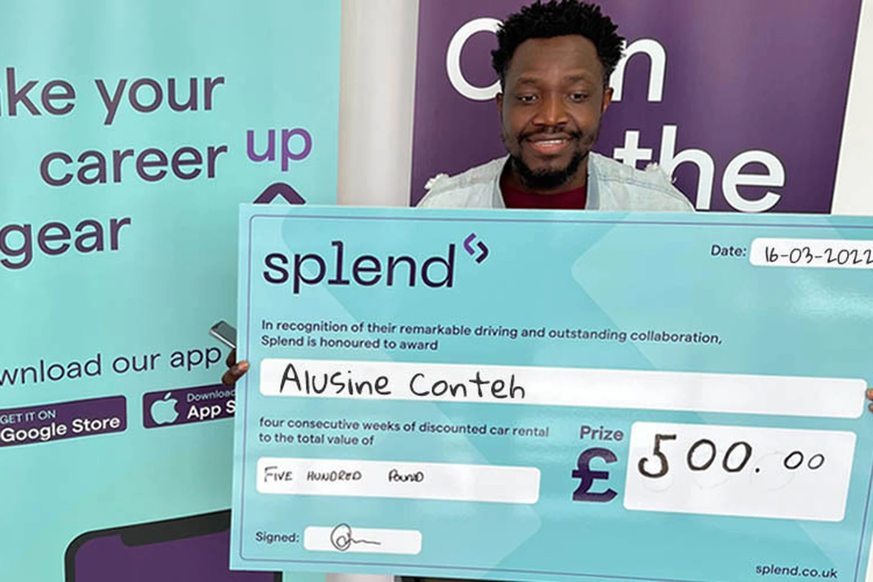 Alusine is the winner of February's Member Reward Program