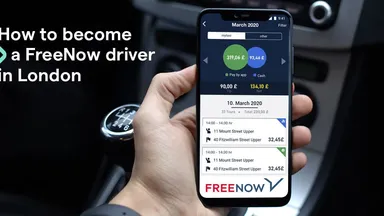 How to become a FREE NOW driver in London