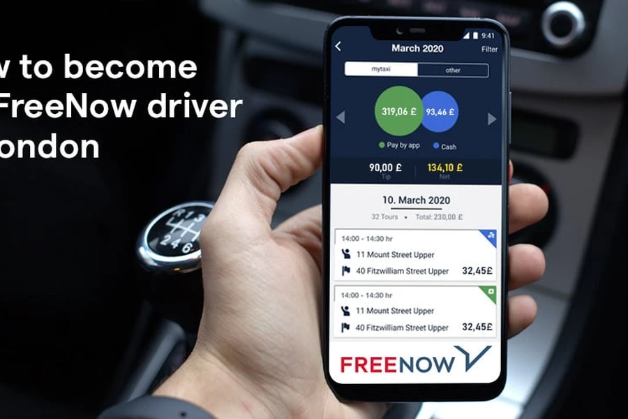 How to become a FREE NOW driver in London