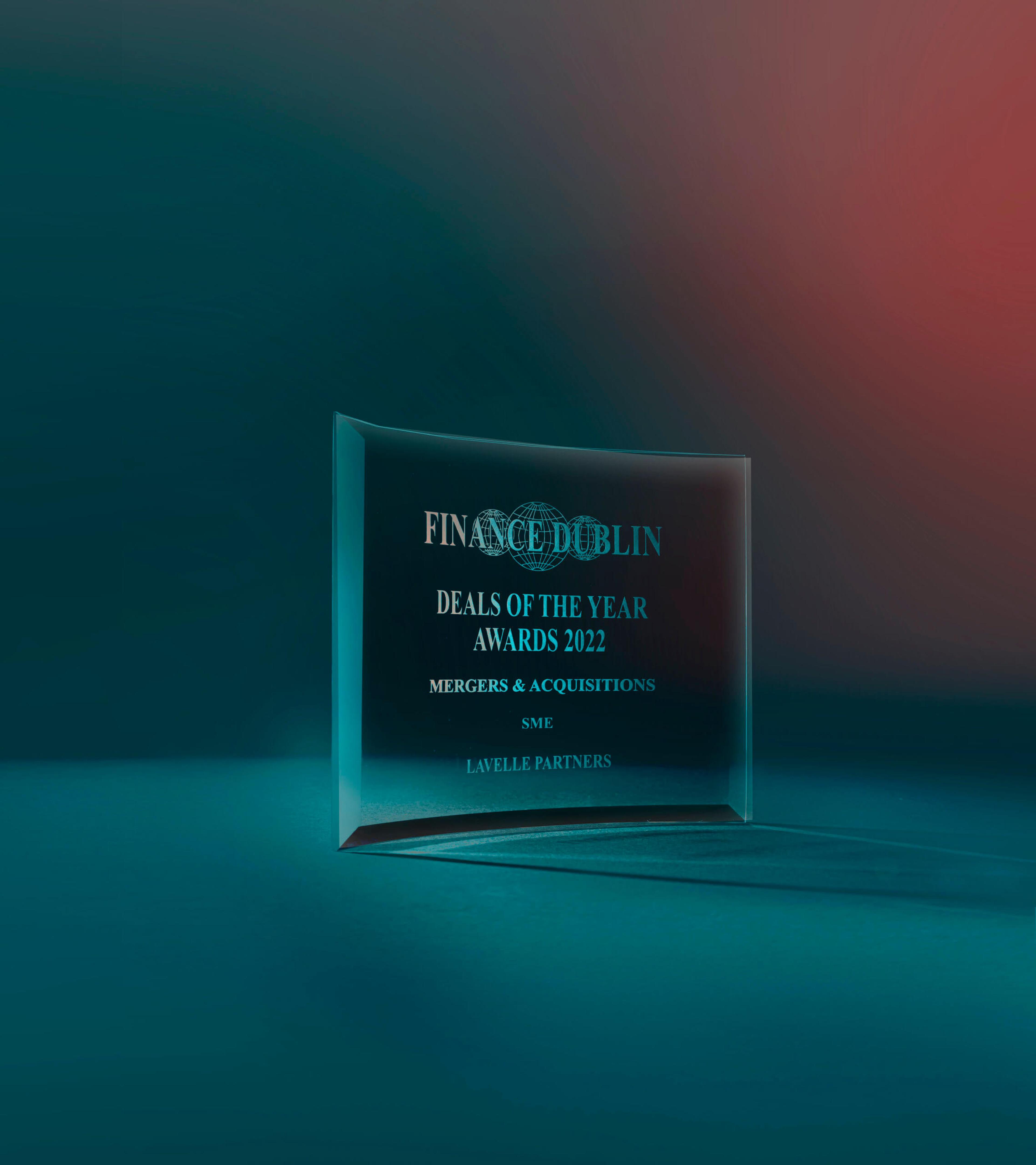 Lavelle Partners are proud to have advised on the Finance Dublin Mergers and Acquisitions SME Deal of the Year 2022