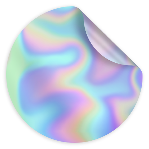 Holografiska klistermärken