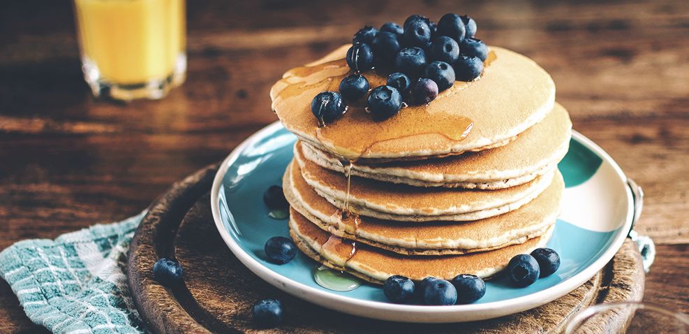 Bloggbild för: Recept: Veganska och glutenfria amerikanska pannkakor