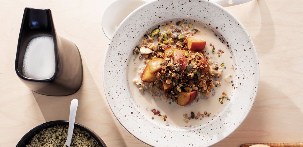 Bloggbild för: Recept: Lyxig frukostgröt med kardemumma och äpple