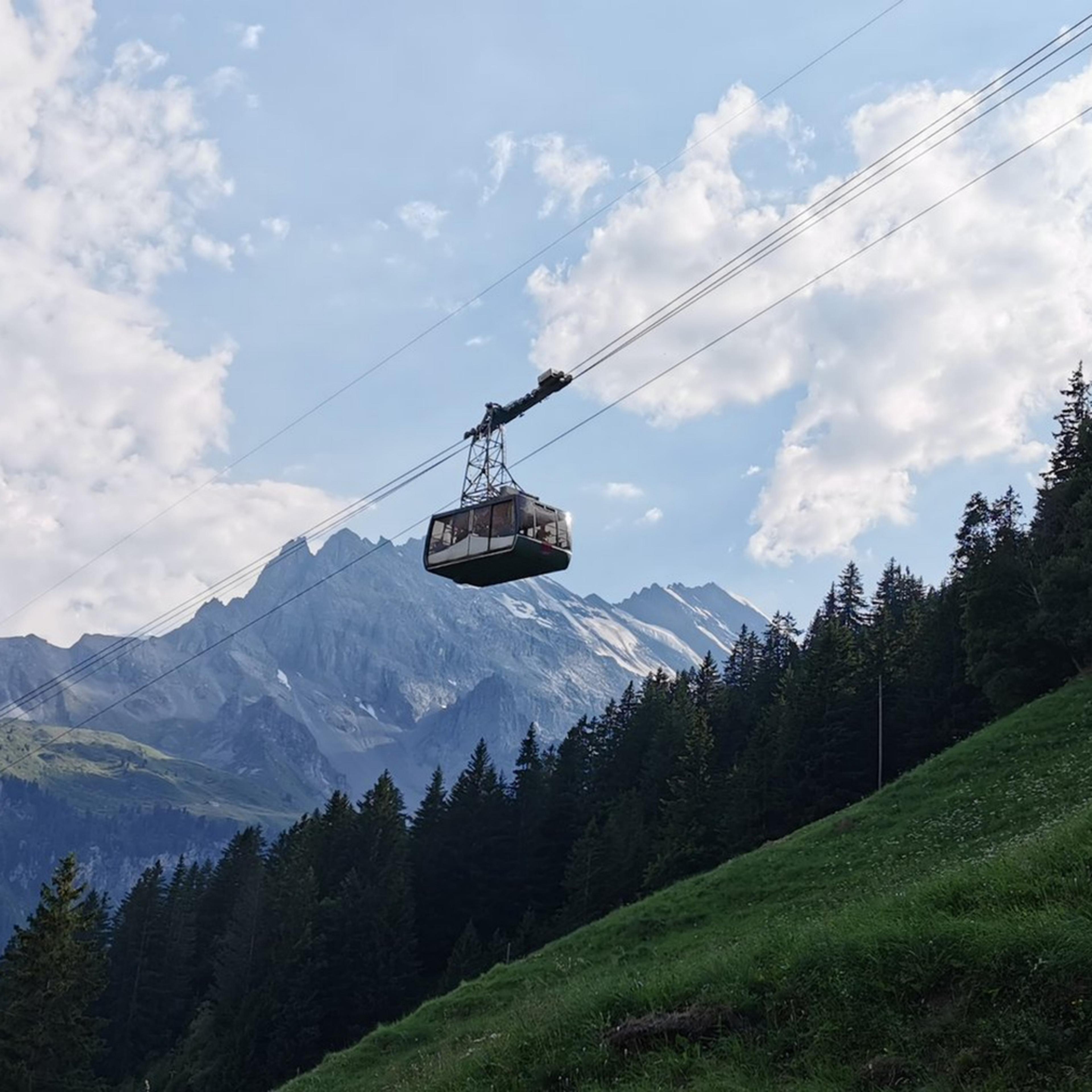 Seilbahn in Bayern
