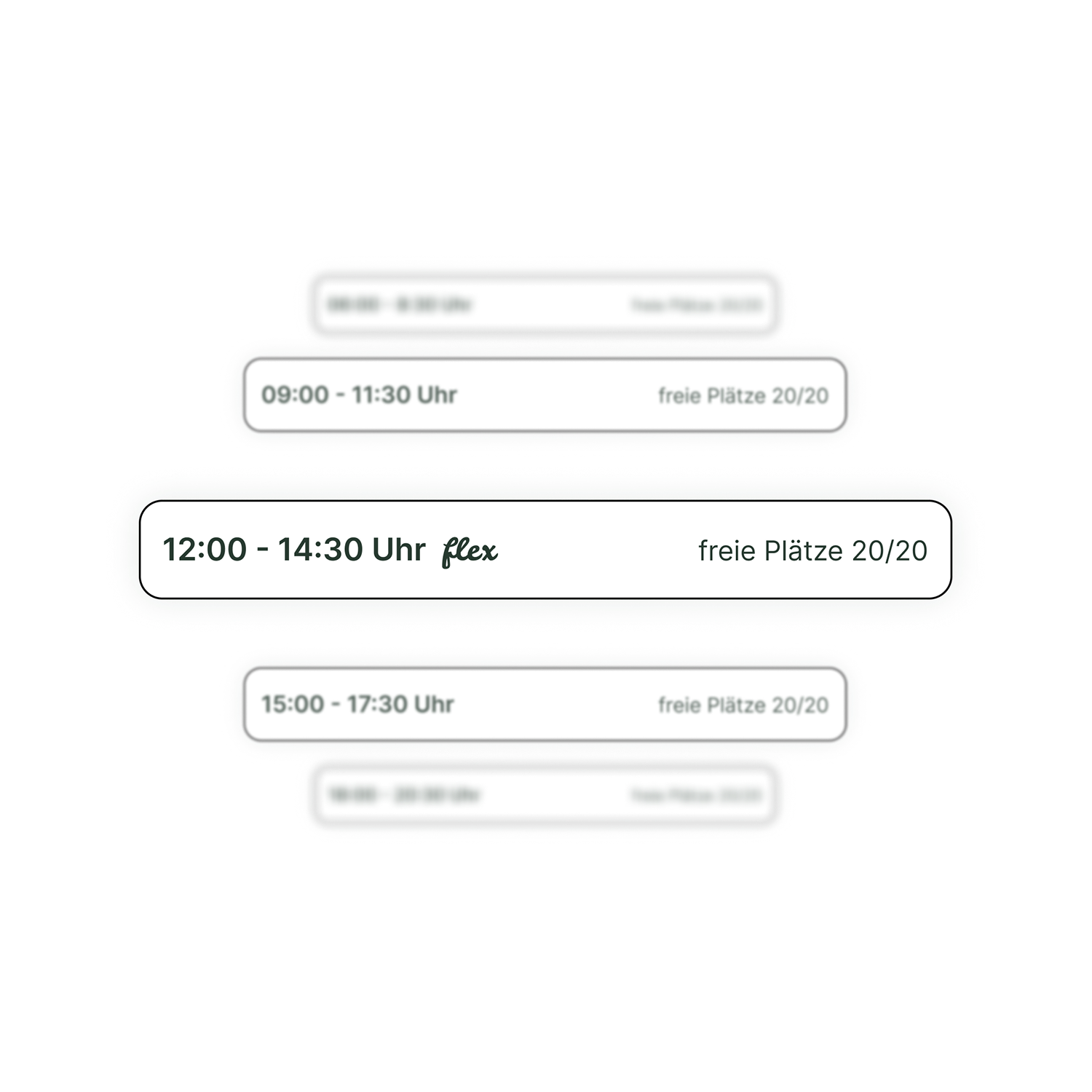 Flexible Terminvergabe