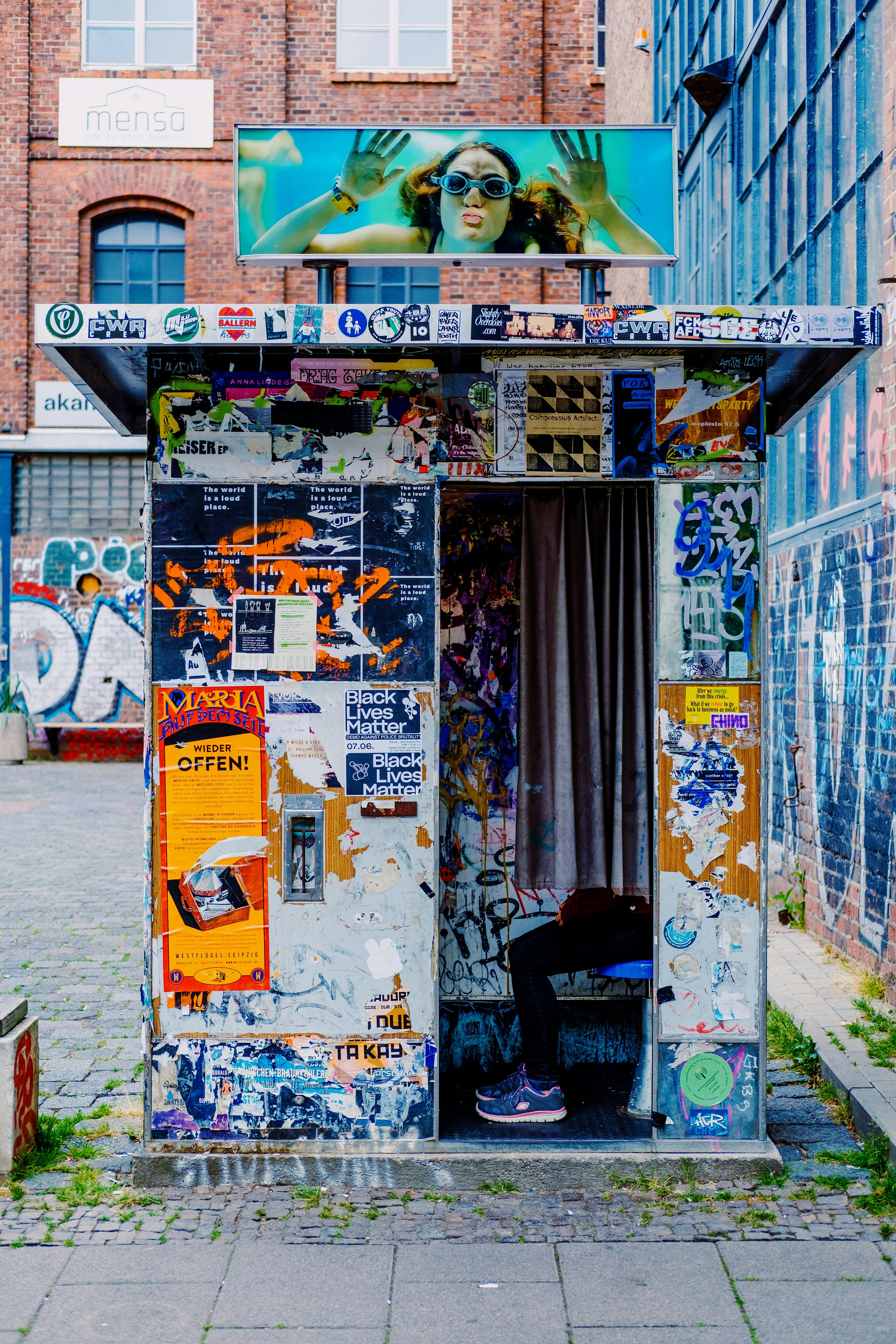 Alte Fotobox in Leipzig