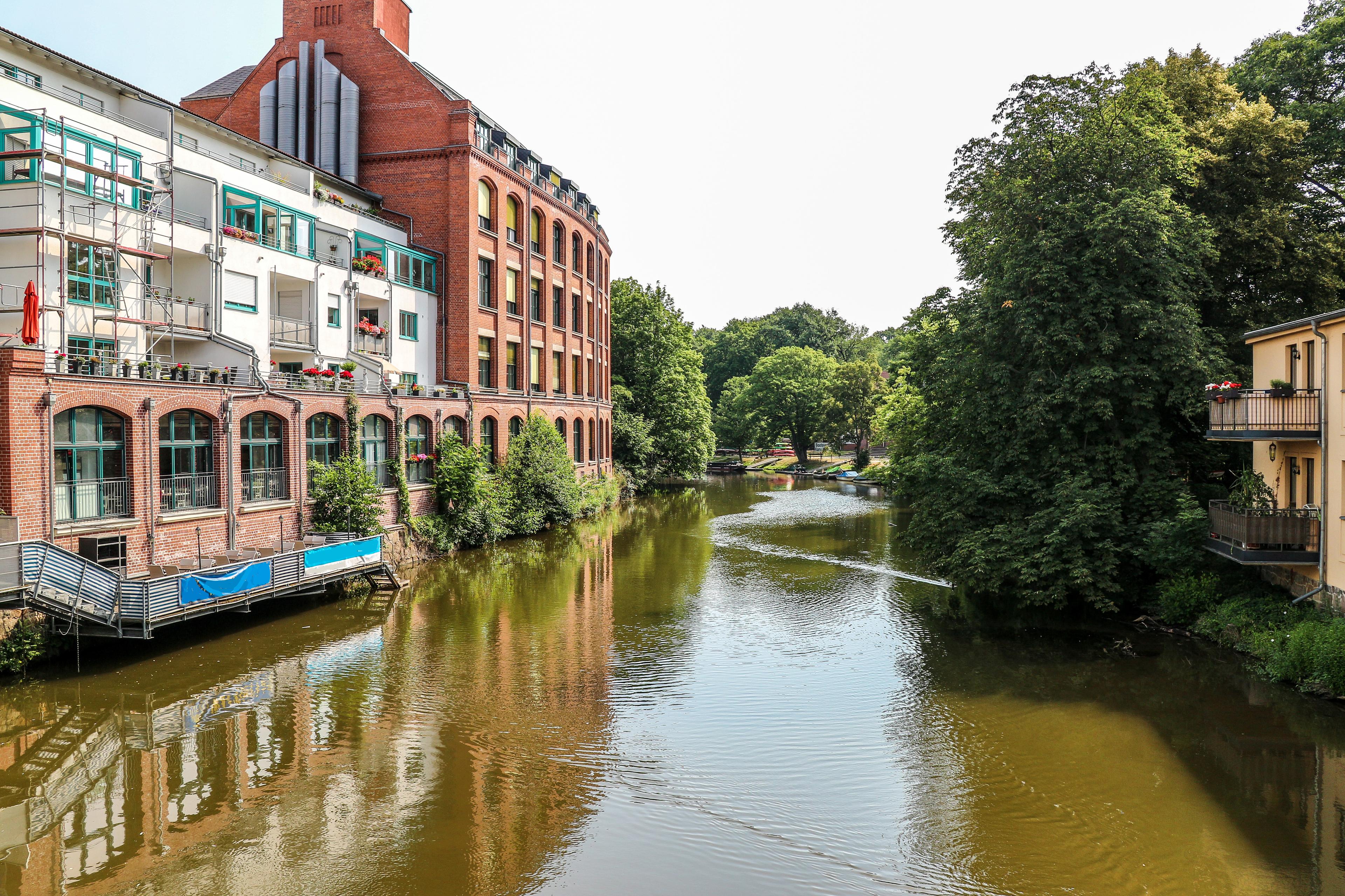 Kanal in Leipzig
