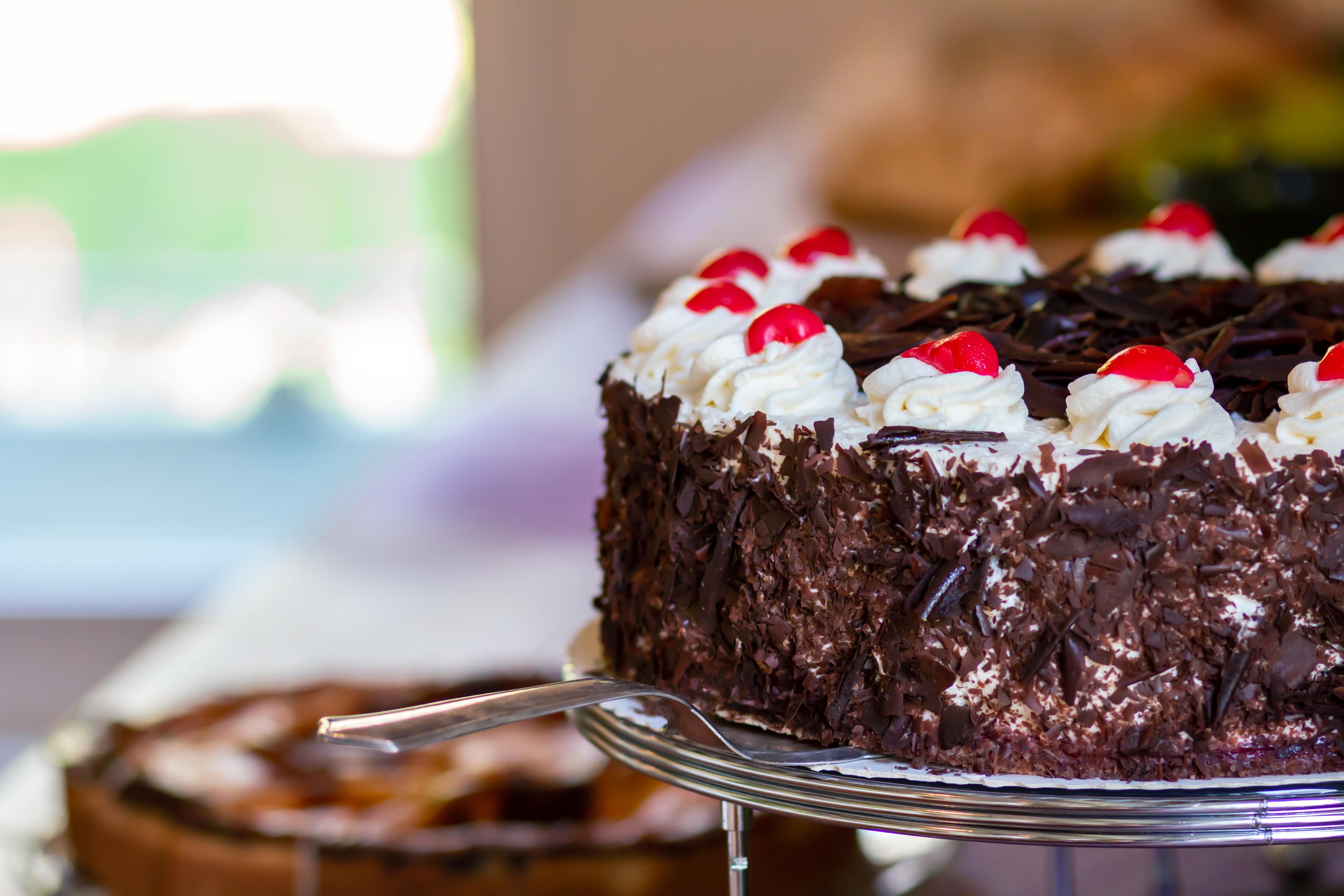 Portrait einer Schwarzwälder Kirschtorte