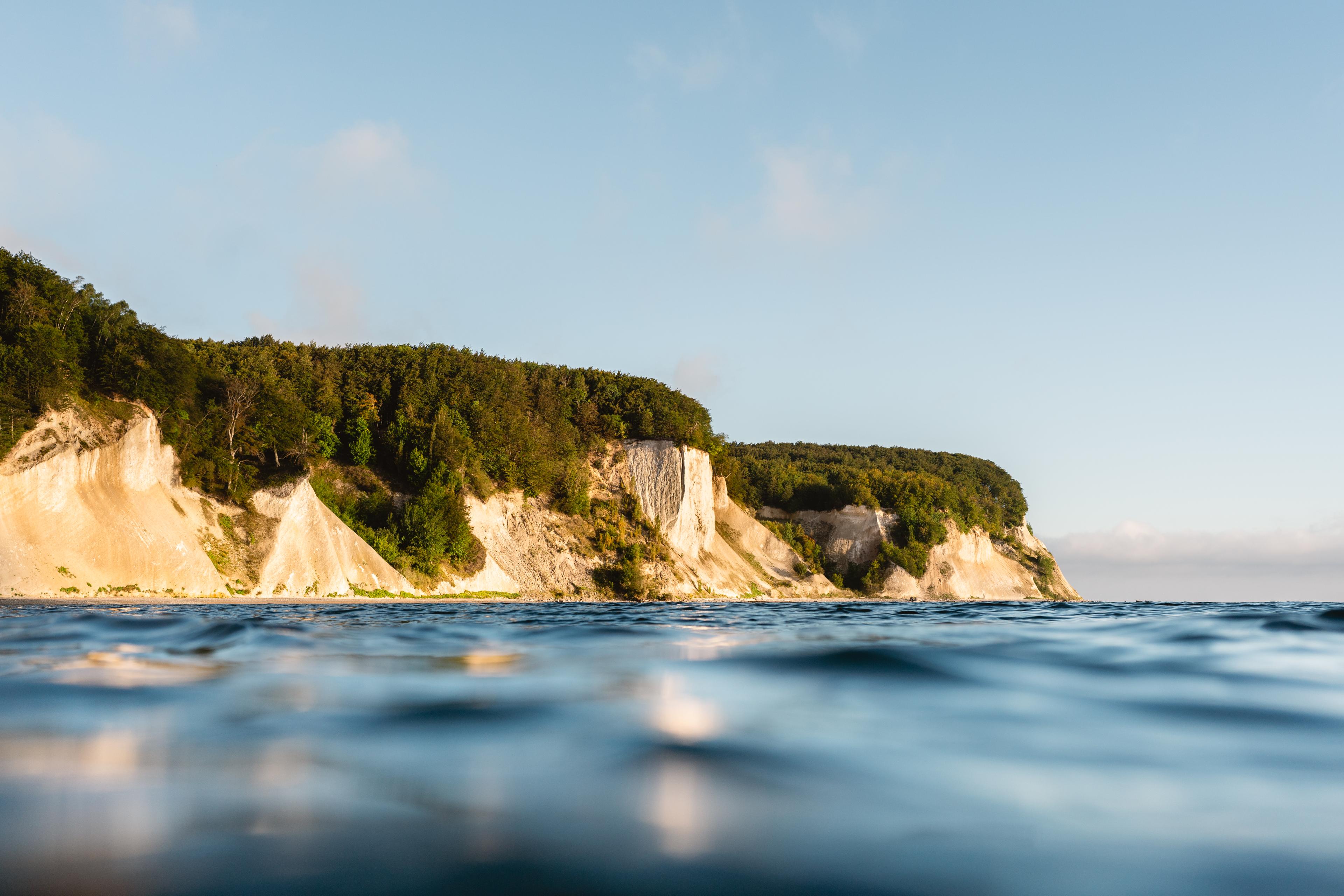 Die Kreidefelsen auf Rügen