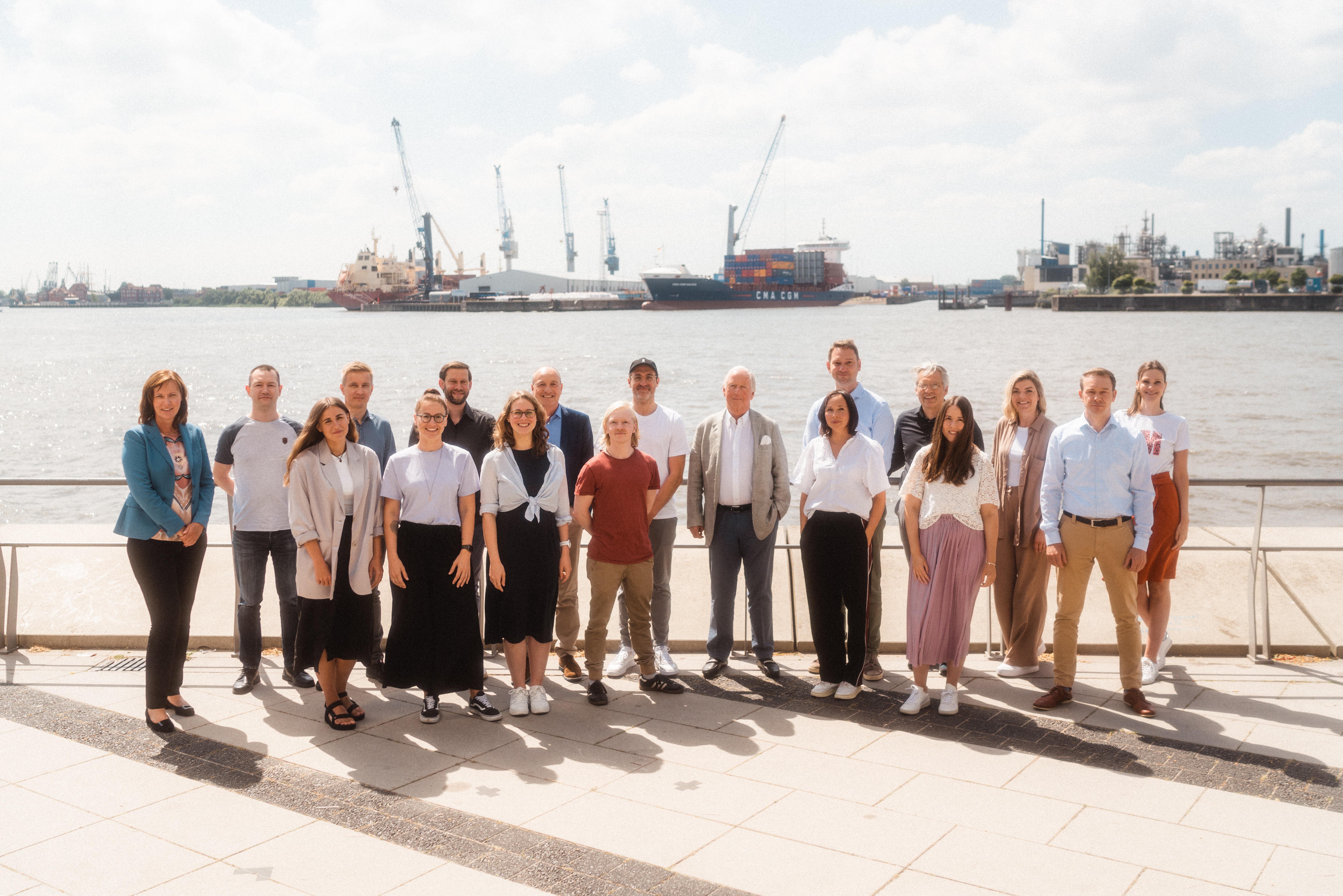 alle haben spaß in hamburg