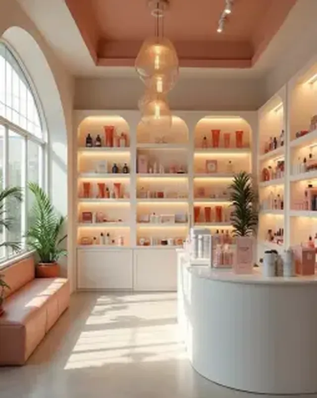 A modern beauty store