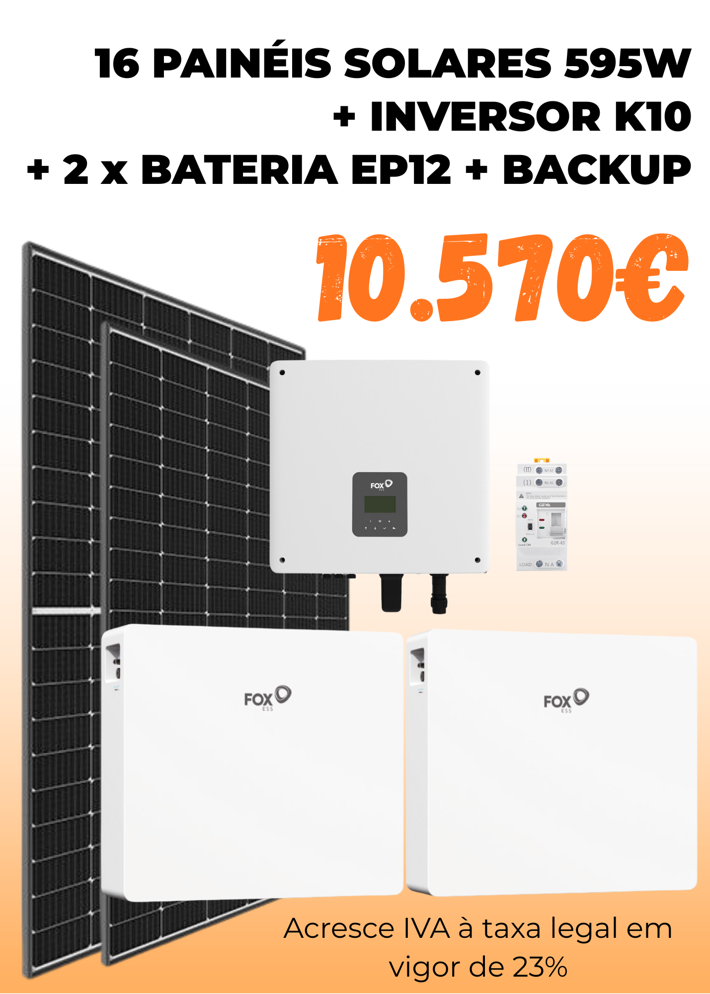 Kit Solar - MONOFÁSICO