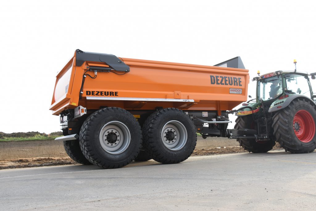Dezeure TPX kipper in actie