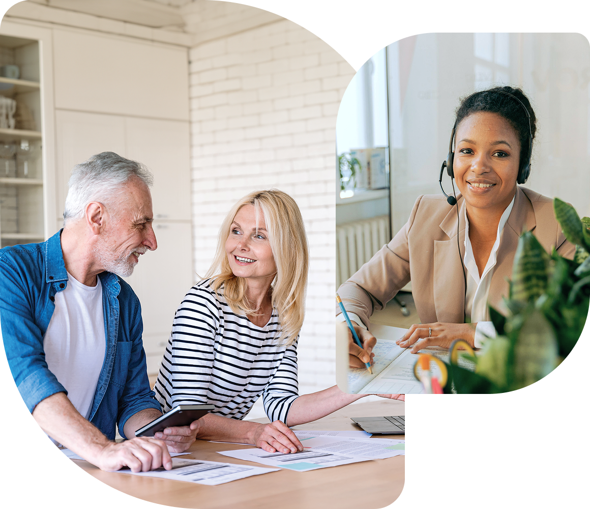 Experienced, licensed insurance agents