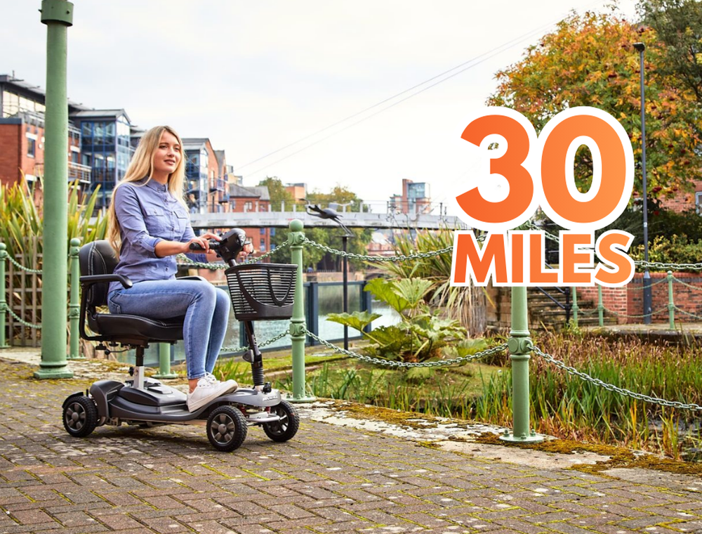 Aluminium & Travel Mobility Scooters in Hampshire - Alumina Mobility Scooter For Sale at Solent Mobility Scooters