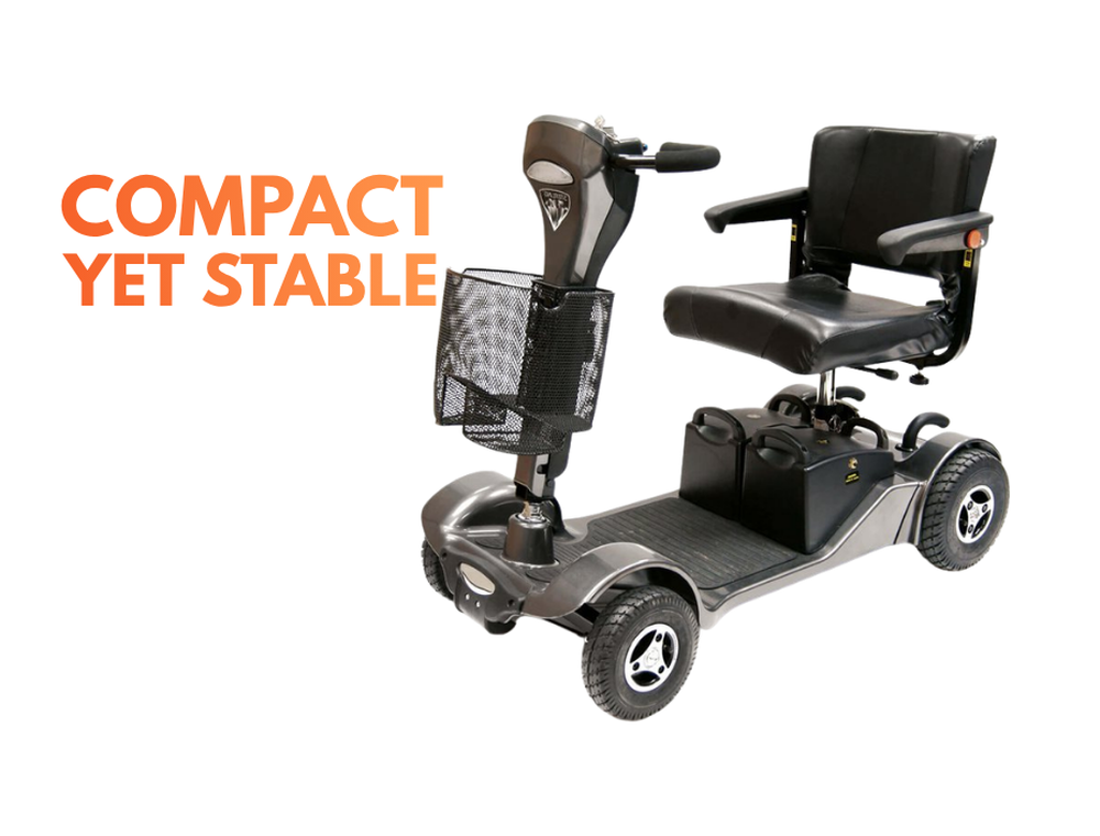 Aluminium & Travel Mobility Scooters in Hampshire - Sapphire 2 Mobility Scooter For Sale at Solent Mobility Scooters