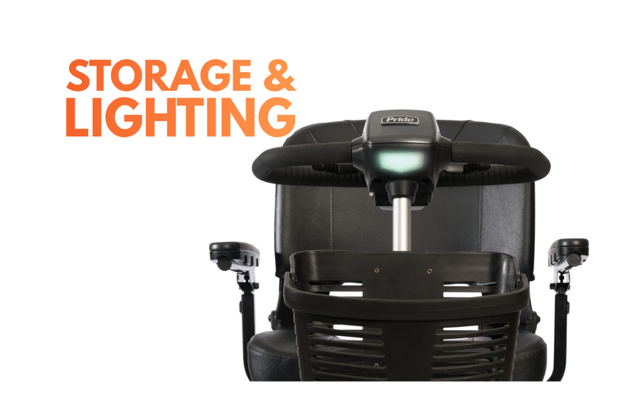 Ample Storage with Lighting