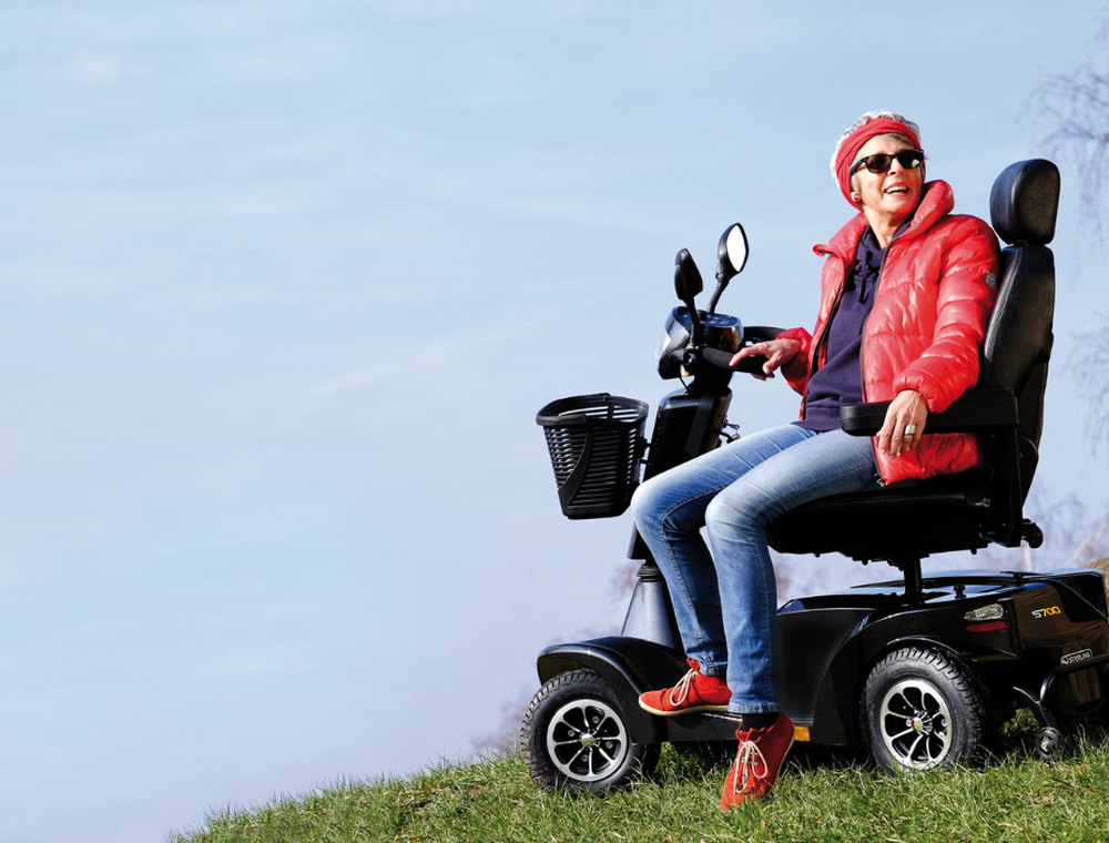 Sunrise Medical Sterling S700 Mobility Scooter Lifestyle In Hampshire