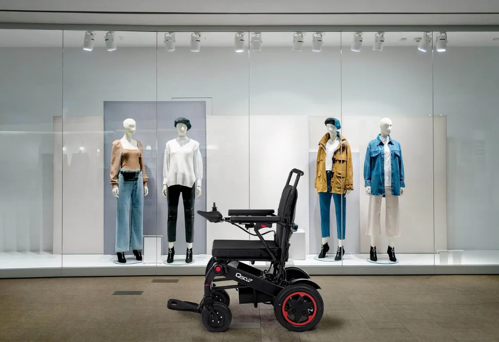 Folding Powerchairs At Solent Mobility Centre in Hampshire
