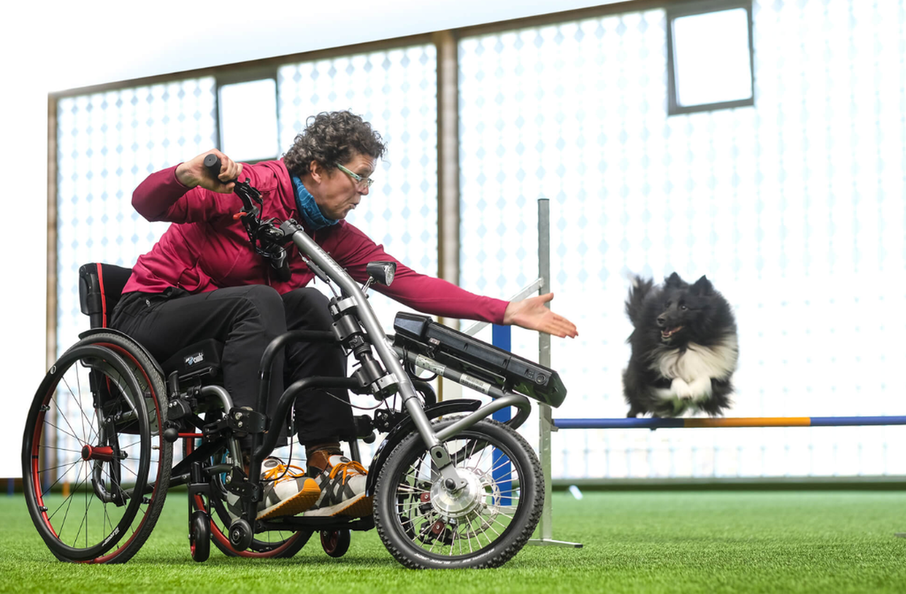 Smooth rolling rear wheels