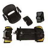 Electric Mobility VelumiLi Mobility Scooter Yellow Disassembled