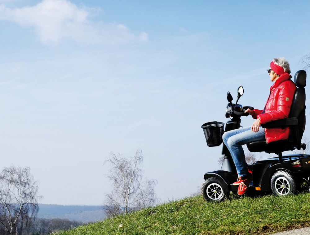 Sunrise Medical Sterling S700 Mobility Scooter Lifestyle In Hampshire