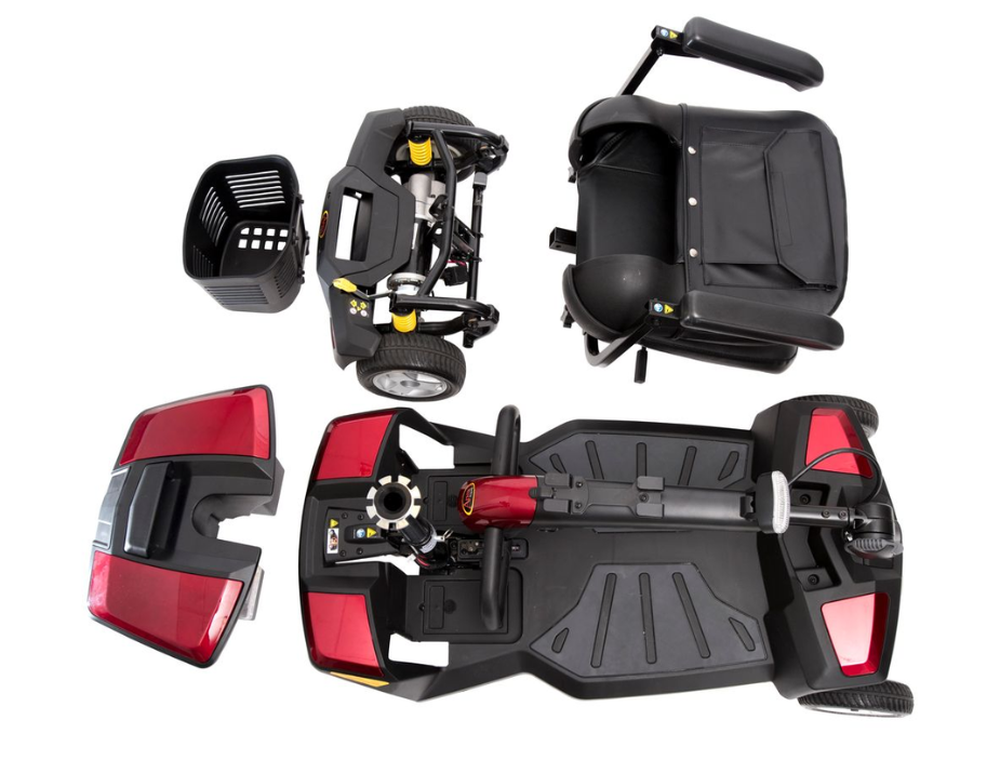 Pride Apex Rapid Mobility Scooter Disassembled