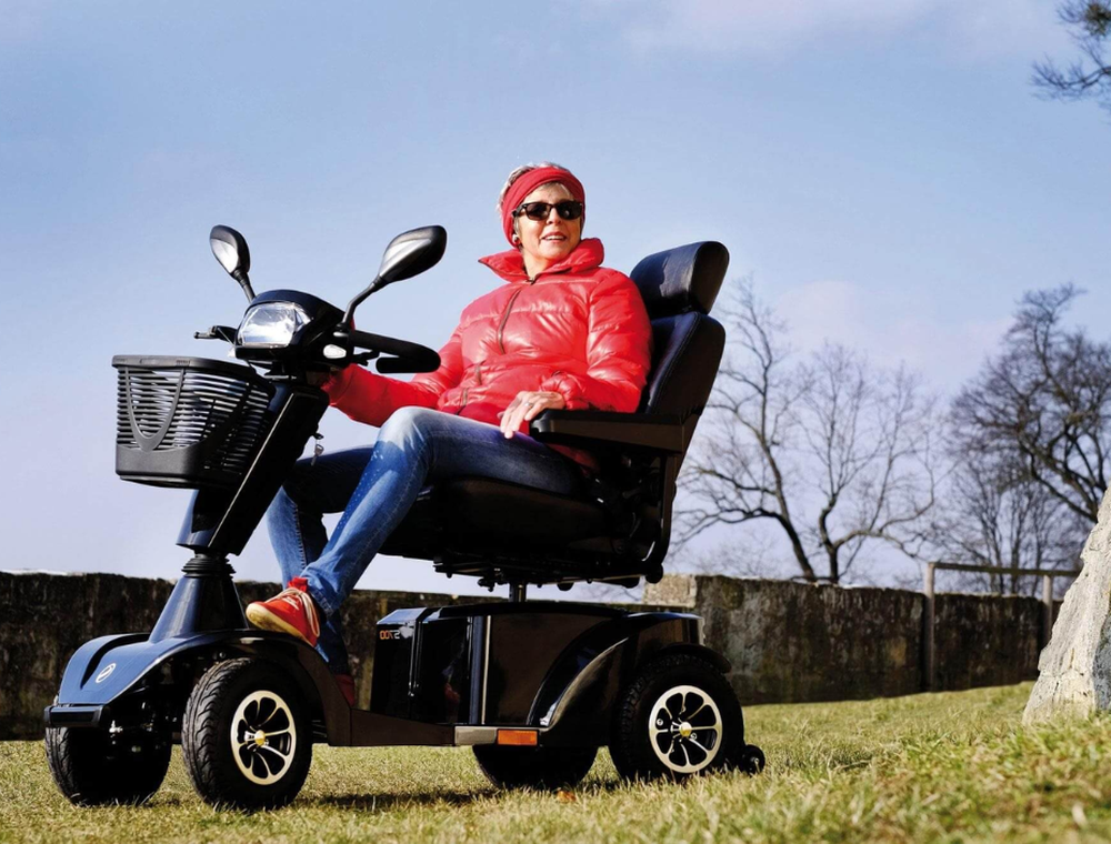Sunrise Medical Sterling S700 Mobility Scooter Lifestyle In Hampshire