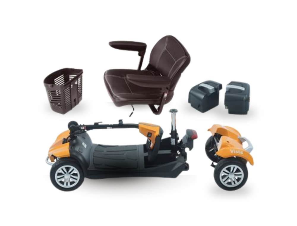 Aluminium Mobility Scooters in Hampshire - Rascal Vista For Sale at Solent Mobility Scooters