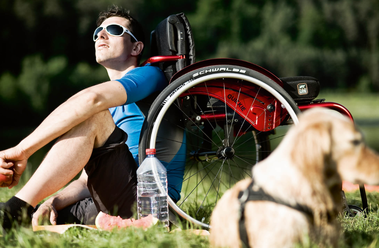 Smooth rolling rear wheels