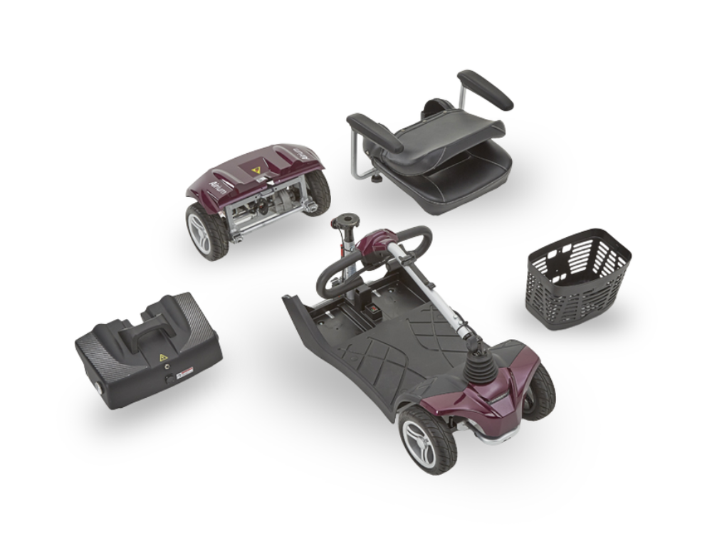 Aluminium & Travel Mobility Scooters in Hampshire - Airium Mobility Scooter For Sale at Solent Mobility Scooters