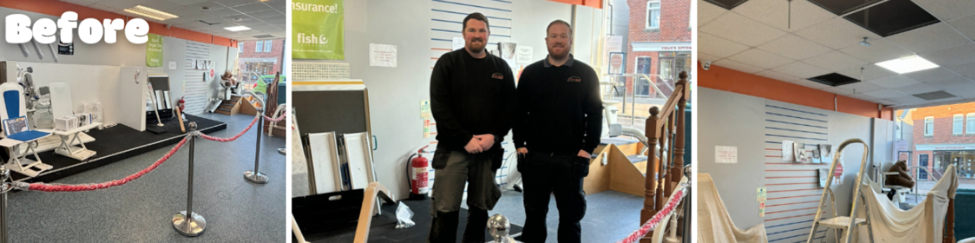 Hoist Installation Before