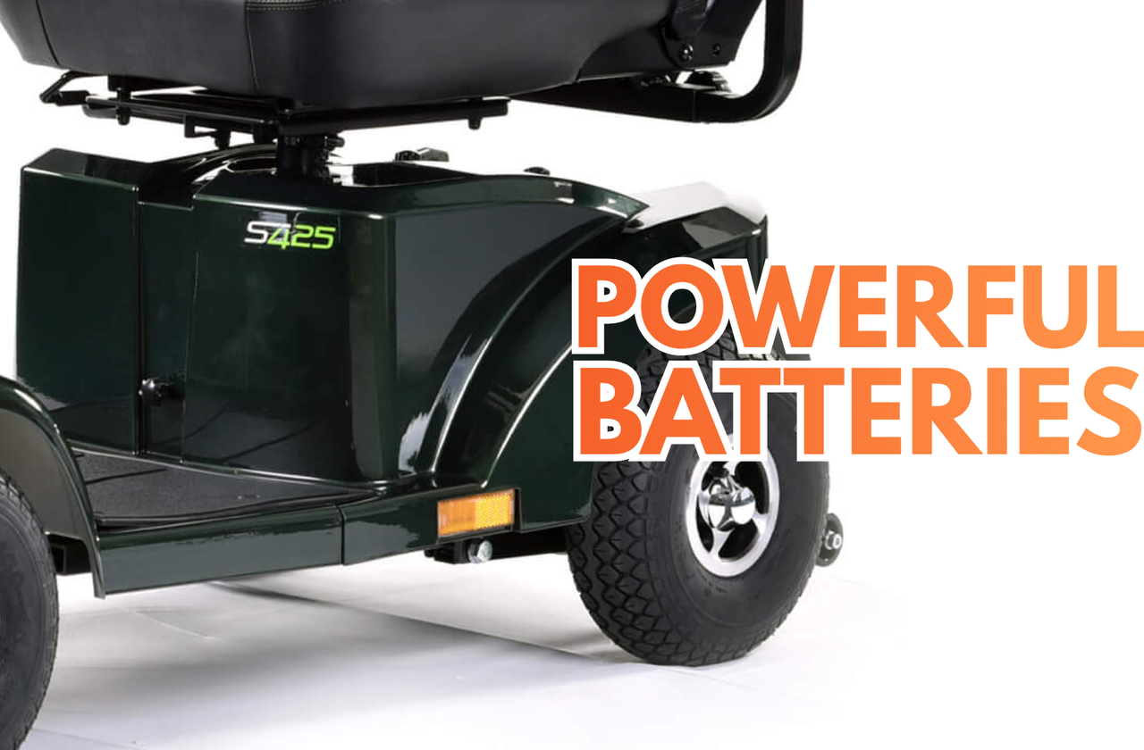 Powerful Twin Batteries